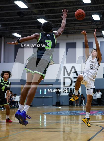 Thumbnail 1 in Sports Leadership & Management vs. Prolific Prep (Made Hoops - Miami Tip-Off) photogallery.