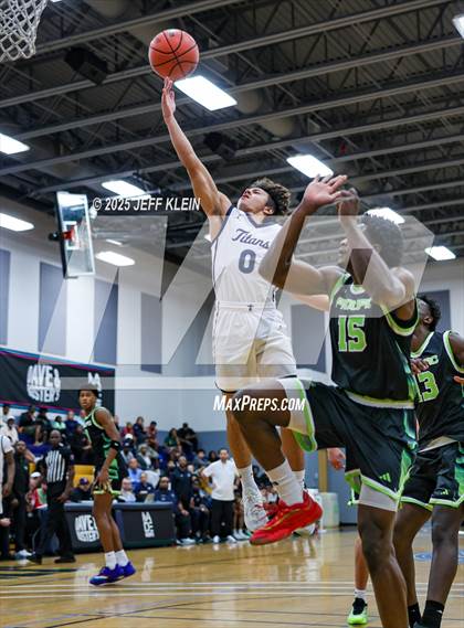 Thumbnail 3 in Sports Leadership & Management vs. Prolific Prep (Made Hoops - Miami Tip-Off) photogallery.