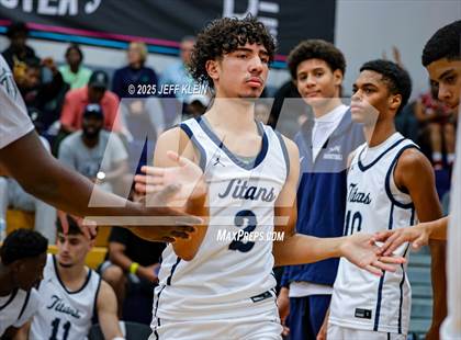 Thumbnail 2 in Sports Leadership & Management vs. Prolific Prep (Made Hoops - Miami Tip-Off) photogallery.