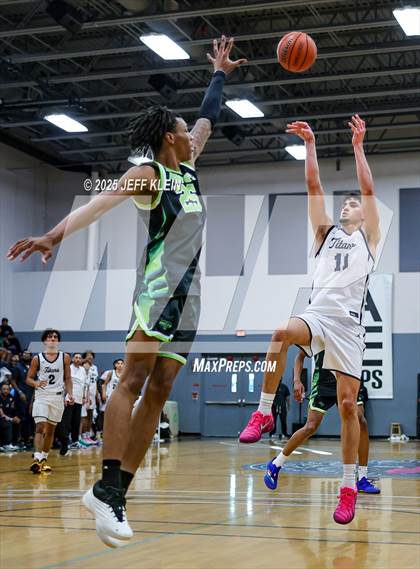 Thumbnail 3 in Sports Leadership & Management vs. Prolific Prep (Made Hoops - Miami Tip-Off) photogallery.