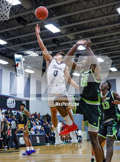 Thumbnail 1 in Sports Leadership & Management vs. Prolific Prep (Made Hoops - Miami Tip-Off) photogallery.