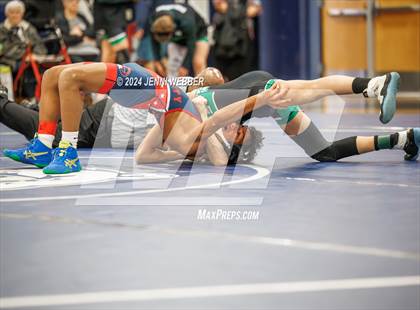 Thumbnail 1 in The Meadows School vs. Virgin Valley (Spring Valley Duals Round 4) photogallery.