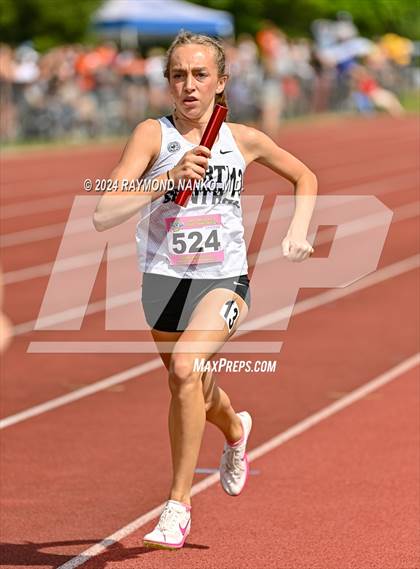 Thumbnail 1 in IHSAA Finals (4 x 800 Meter Heat 2)  photogallery.