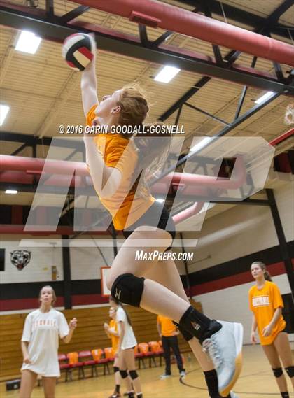Thumbnail 1 in Fuquay - Varina @ New Bern (NCHSAA Round 1 Playoff) photogallery.