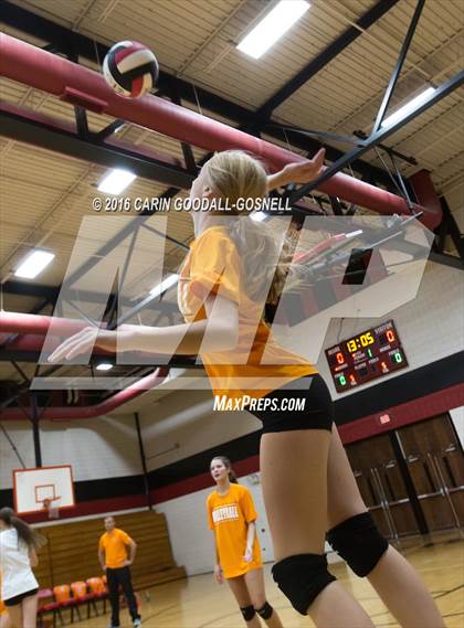 Thumbnail 3 in Fuquay - Varina @ New Bern (NCHSAA Round 1 Playoff) photogallery.
