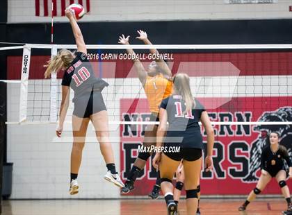 Thumbnail 2 in Fuquay - Varina @ New Bern (NCHSAA Round 1 Playoff) photogallery.