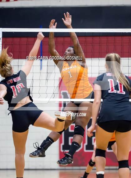 Thumbnail 3 in Fuquay - Varina @ New Bern (NCHSAA Round 1 Playoff) photogallery.