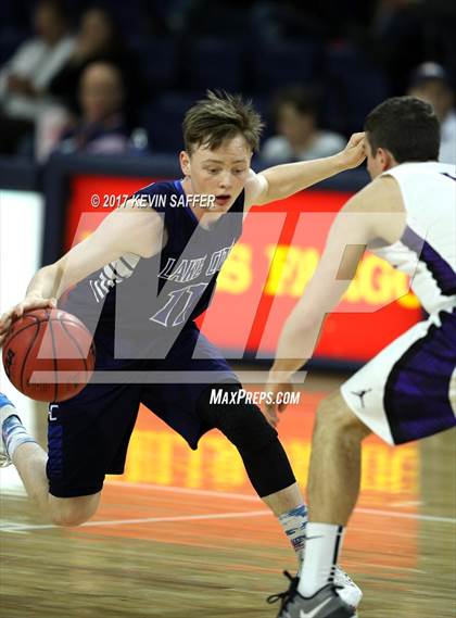 Thumbnail 3 in Longmont Christian vs. Creede/Lake City (CHSAA 1A Consolation Final)  photogallery.