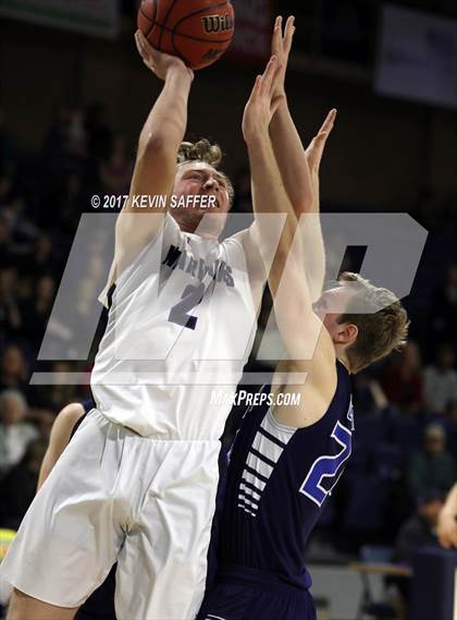 Thumbnail 2 in Longmont Christian vs. Creede/Lake City (CHSAA 1A Consolation Final)  photogallery.