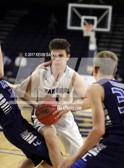 Thumbnail 2 in Longmont Christian vs. Creede/Lake City (CHSAA 1A Consolation Final)  photogallery.