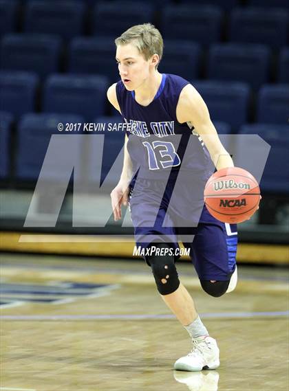 Thumbnail 2 in Longmont Christian vs. Creede/Lake City (CHSAA 1A Consolation Final)  photogallery.