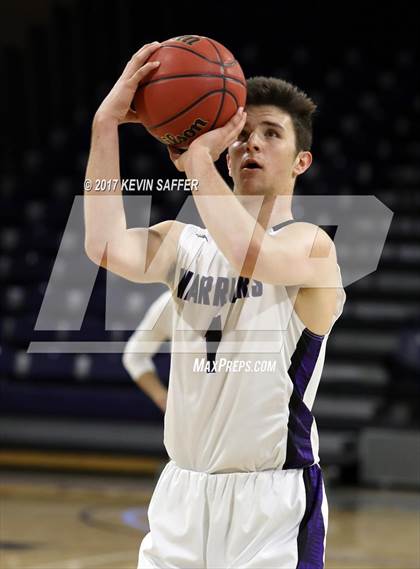 Thumbnail 3 in Longmont Christian vs. Creede/Lake City (CHSAA 1A Consolation Final)  photogallery.