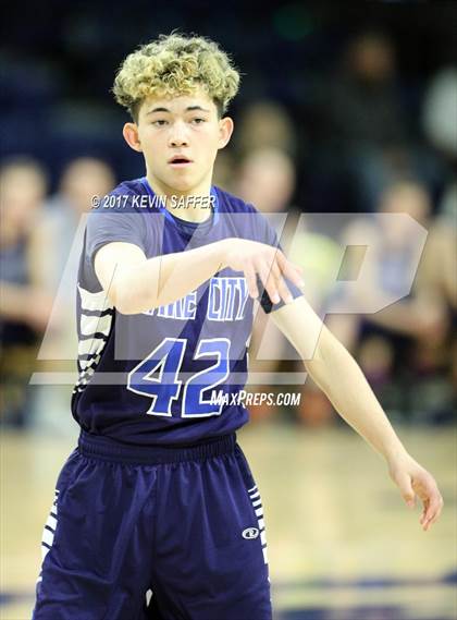 Thumbnail 2 in Longmont Christian vs. Creede/Lake City (CHSAA 1A Consolation Final)  photogallery.