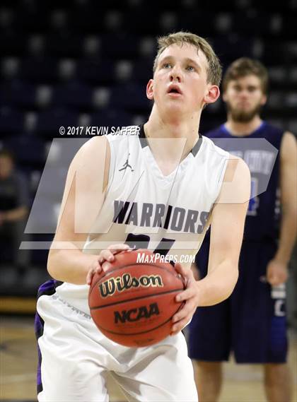 Thumbnail 3 in Longmont Christian vs. Creede/Lake City (CHSAA 1A Consolation Final)  photogallery.