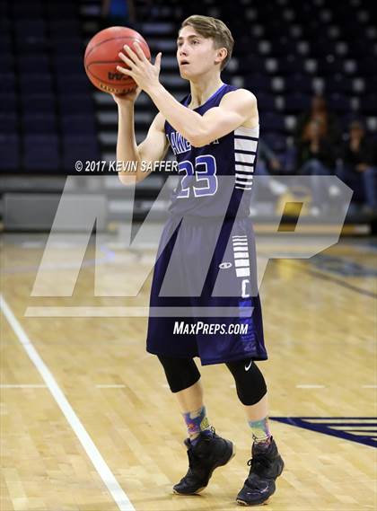 Thumbnail 3 in Longmont Christian vs. Creede/Lake City (CHSAA 1A Consolation Final)  photogallery.