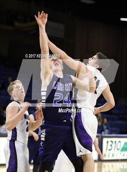 Thumbnail 3 in Longmont Christian vs. Creede/Lake City (CHSAA 1A Consolation Final)  photogallery.