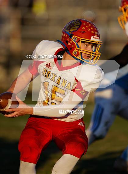 Thumbnail 2 in Roxana vs Olympia (IHSA 3A Quarter Finals) photogallery.