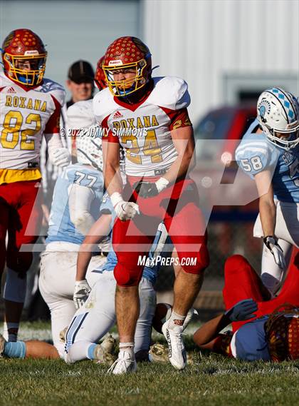 Thumbnail 3 in Roxana vs Olympia (IHSA 3A Quarter Finals) photogallery.