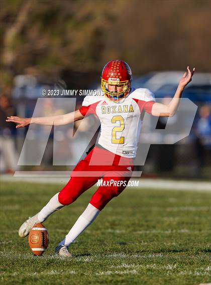 Thumbnail 2 in Roxana vs Olympia (IHSA 3A Quarter Finals) photogallery.