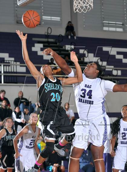 Thumbnail 2 in Sheldon vs. Sacramento (St. Hope Classic) photogallery.