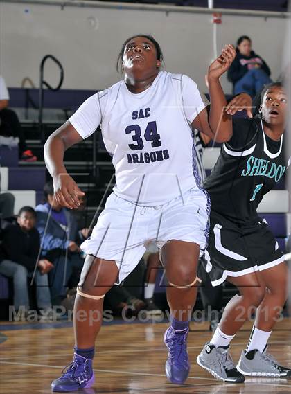 Thumbnail 2 in Sheldon vs. Sacramento (St. Hope Classic) photogallery.
