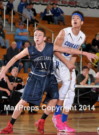 Thumbnail 1 in Forest Lake Christian vs. Capital Christian (CIF SJS D5 Playoffs) photogallery.