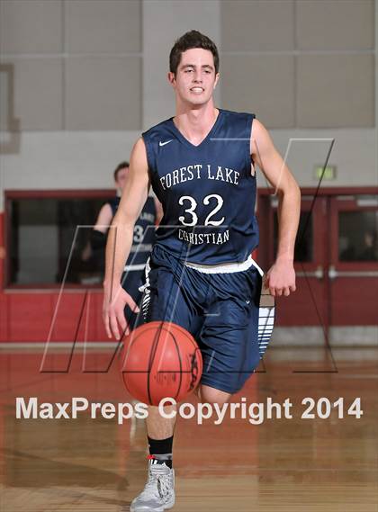Thumbnail 1 in Forest Lake Christian vs. Capital Christian (CIF SJS D5 Playoffs) photogallery.