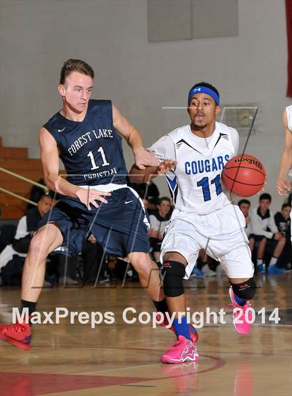 Thumbnail 2 in Forest Lake Christian vs. Capital Christian (CIF SJS D5 Playoffs) photogallery.