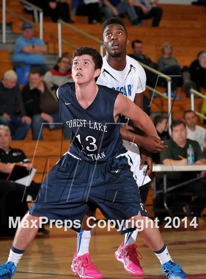 Thumbnail 2 in Forest Lake Christian vs. Capital Christian (CIF SJS D5 Playoffs) photogallery.