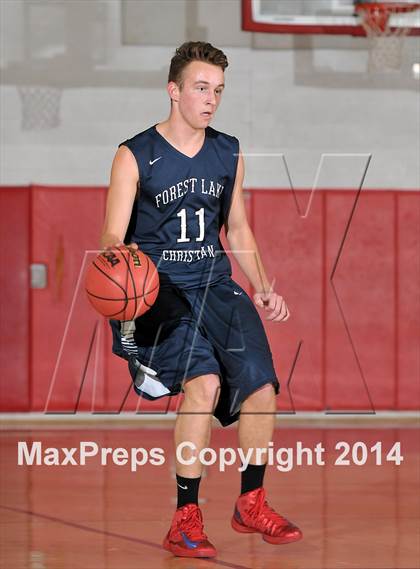 Thumbnail 1 in Forest Lake Christian vs. Capital Christian (CIF SJS D5 Playoffs) photogallery.