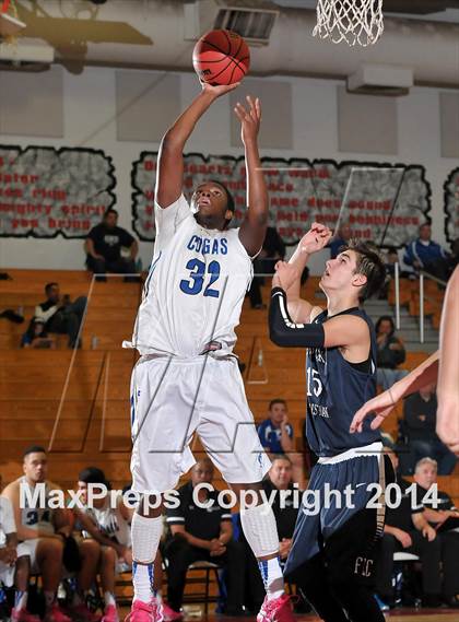 Thumbnail 3 in Forest Lake Christian vs. Capital Christian (CIF SJS D5 Playoffs) photogallery.