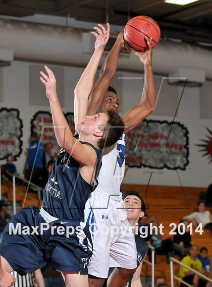 Thumbnail 3 in Forest Lake Christian vs. Capital Christian (CIF SJS D5 Playoffs) photogallery.