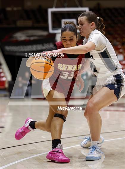 Thumbnail 1 in Cedar vs. Ridgeline (UHSAA 4A Quarterfinal) photogallery.