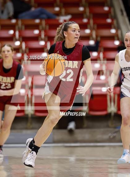 Thumbnail 2 in Cedar vs. Ridgeline (UHSAA 4A Quarterfinal) photogallery.
