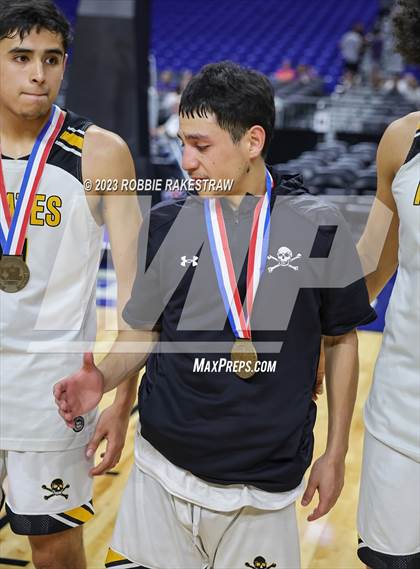 Thumbnail 2 in Lytle vs. Childress (UIL 3A Basketball State Semifinal Medal Ceremony) photogallery.