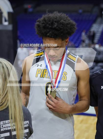 Thumbnail 3 in Lytle vs. Childress (UIL 3A Basketball State Semifinal Medal Ceremony) photogallery.