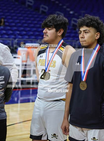 Thumbnail 1 in Lytle vs. Childress (UIL 3A Basketball State Semifinal Medal Ceremony) photogallery.