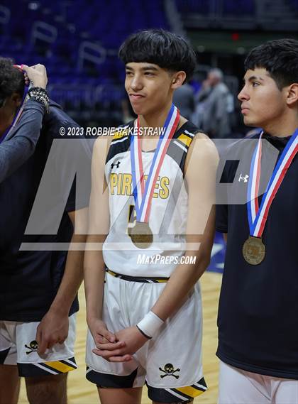 Thumbnail 1 in Lytle vs. Childress (UIL 3A Basketball State Semifinal Medal Ceremony) photogallery.