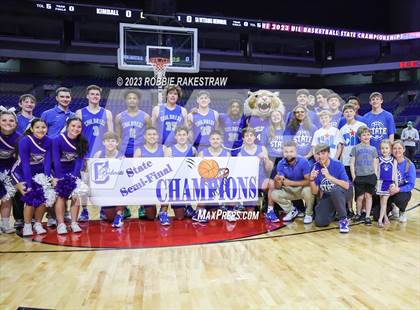 Thumbnail 3 in Lytle vs. Childress (UIL 3A Basketball State Semifinal Medal Ceremony) photogallery.