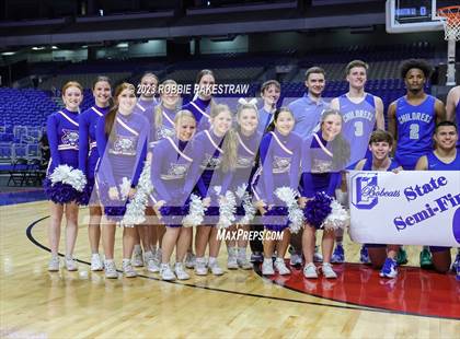 Thumbnail 2 in Lytle vs. Childress (UIL 3A Basketball State Semifinal Medal Ceremony) photogallery.