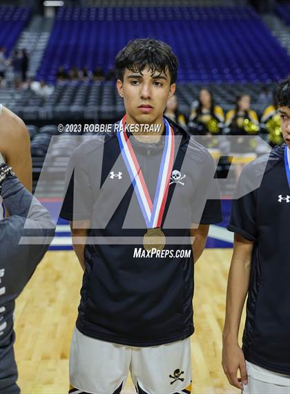 Thumbnail 2 in Lytle vs. Childress (UIL 3A Basketball State Semifinal Medal Ceremony) photogallery.