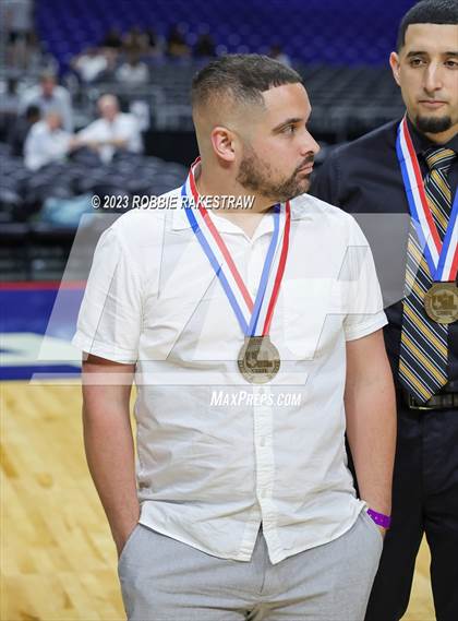 Thumbnail 3 in Lytle vs. Childress (UIL 3A Basketball State Semifinal Medal Ceremony) photogallery.