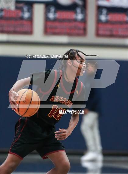 Thumbnail 2 in Maranatha vs Arcadia (Annual Rose City Roundball Classic) photogallery.
