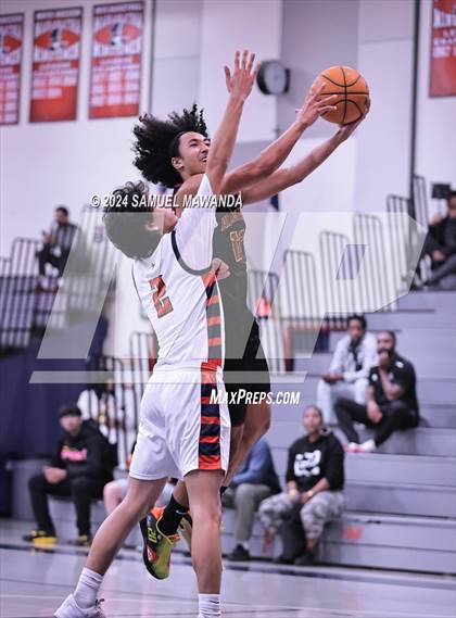 Thumbnail 2 in Maranatha vs Arcadia (Annual Rose City Roundball Classic) photogallery.