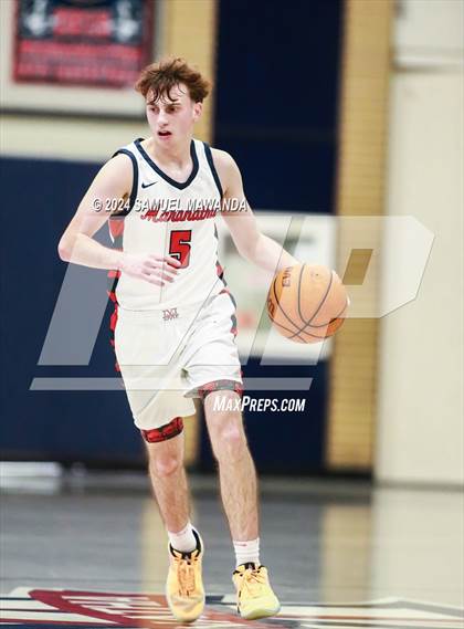 Thumbnail 1 in Maranatha vs Arcadia (Annual Rose City Roundball Classic) photogallery.