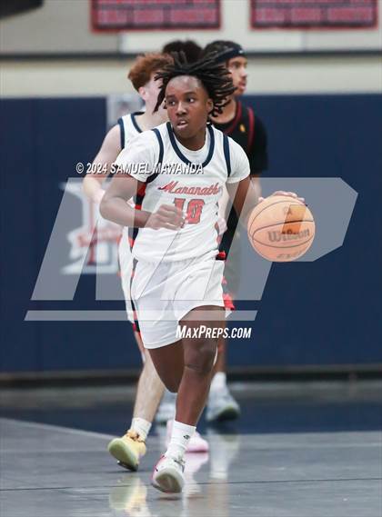 Thumbnail 3 in Maranatha vs Arcadia (Annual Rose City Roundball Classic) photogallery.
