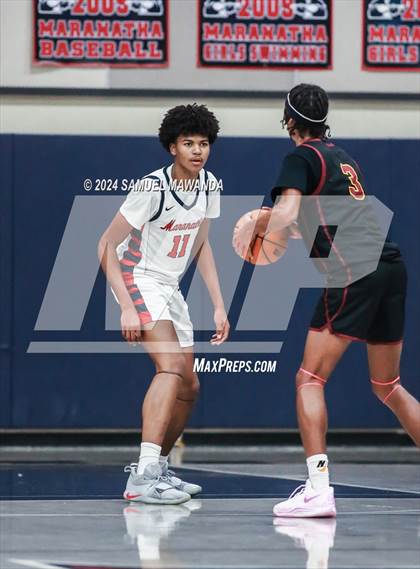 Thumbnail 3 in Maranatha vs Arcadia (Annual Rose City Roundball Classic) photogallery.
