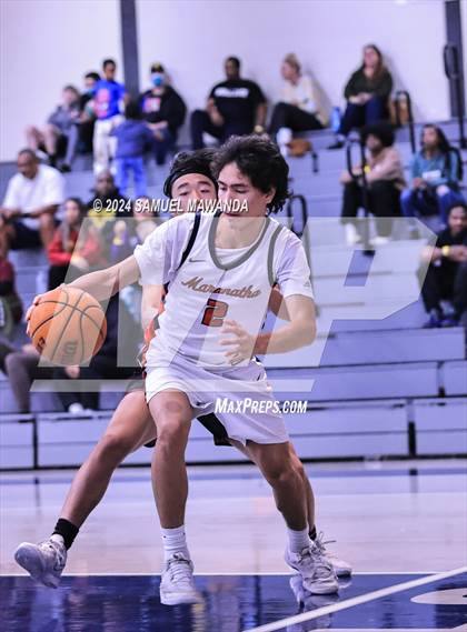 Thumbnail 1 in Maranatha vs Arcadia (Annual Rose City Roundball Classic) photogallery.
