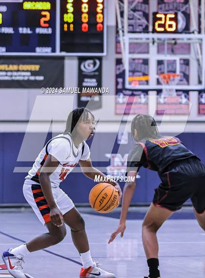 Thumbnail 2 in Maranatha vs Arcadia (Annual Rose City Roundball Classic) photogallery.