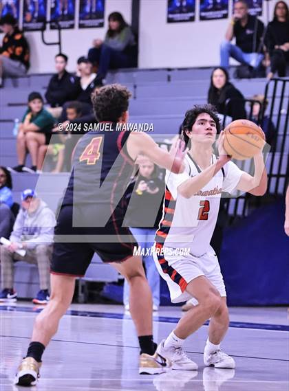 Thumbnail 3 in Maranatha vs Arcadia (Annual Rose City Roundball Classic) photogallery.